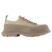 Canvas sneakers Alexander McQueen , Brown , Heren