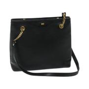 Pre-owned Leather shoulder-bags Bally Pre-owned , Black , Dames