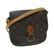 Pre-owned Canvas louis-vuitton-bags Louis Vuitton Vintage , Brown , Da...