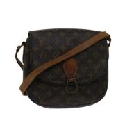 Pre-owned Canvas louis-vuitton-bags Louis Vuitton Vintage , Brown , Da...