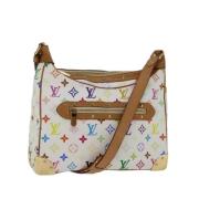 Pre-owned Canvas louis-vuitton-bags Louis Vuitton Vintage , White , Da...