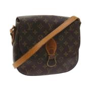 Pre-owned Canvas louis-vuitton-bags Louis Vuitton Vintage , Brown , Da...