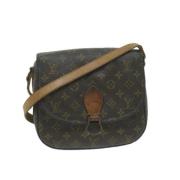 Pre-owned Canvas louis-vuitton-bags Louis Vuitton Vintage , Brown , Da...