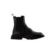 Pre-owned Leather boots Alexander McQueen Pre-owned , Black , Heren