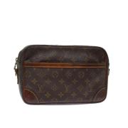 Pre-owned Canvas louis-vuitton-bags Louis Vuitton Vintage , Brown , Da...