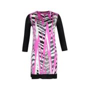 Pre-owned Silk dresses Emilio Pucci Pre-owned , Multicolor , Dames