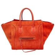 Pre-owned Leather celine-bags Celine Vintage , Orange , Dames