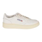 Witte Leren Sneakers Autry , White , Dames