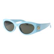 Stijlvolle zonnebril Gg1401S Gucci , Blue , Dames