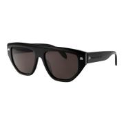 Stijlvolle zonnebril Am0408S Alexander McQueen , Black , Dames