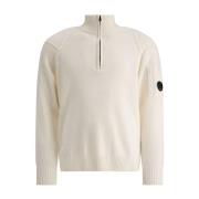 Witte Sweater Collectie C.p. Company , White , Heren