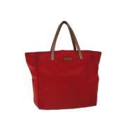 Pre-owned Canvas gucci-bags Gucci Vintage , Red , Dames