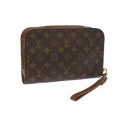 Pre-owned Canvas louis-vuitton-bags Louis Vuitton Vintage , Brown , Da...