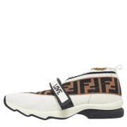 Pre-owned Mesh sneakers Fendi Vintage , Brown , Dames