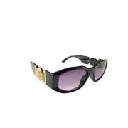 Pre-owned Plastic sunglasses Versace Pre-owned , Black , Dames