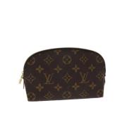 Pre-owned Canvas louis-vuitton-bags Louis Vuitton Vintage , Brown , Da...