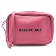 Pre-owned Leather shoulder-bags Balenciaga Vintage , Pink , Dames