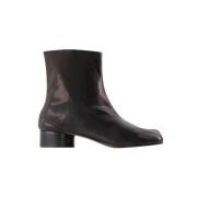 Pre-owned Leather boots Maison Margiela Pre-owned , Black , Dames