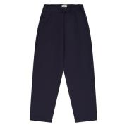 Wijde Pijp Dubbele Plooi Broek Laneus , Blue , Heren