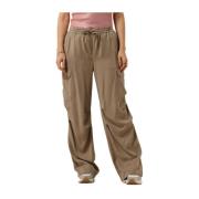 Cargo Tencel Broek voor Dames Summum Woman , Brown , Dames