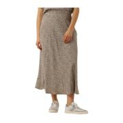 Bohemian Maxi Rok Moscow , Beige , Dames