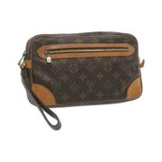 Pre-owned Canvas louis-vuitton-bags Louis Vuitton Vintage , Brown , Da...