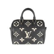 Pre-owned Leather louis-vuitton-bags Louis Vuitton Vintage , Black , D...