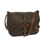 Pre-owned Canvas louis-vuitton-bags Louis Vuitton Vintage , Brown , Da...