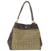 Pre-owned Canvas totes Coach Pre-owned , Brown , Dames