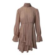 Pre-owned Polyester dresses Chloé Pre-owned , Pink , Dames