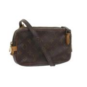 Pre-owned Canvas louis-vuitton-bags Louis Vuitton Vintage , Brown , Da...