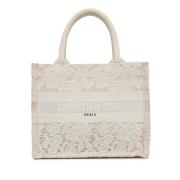 Pre-owned Canvas dior-bags Dior Vintage , White , Dames