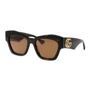 Stijlvolle zonnebril Gg1422S Gucci , Brown , Dames