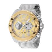 Racing Quartz Horloge - Gouden Wijzerplaat Invicta Watches , Gray , He...