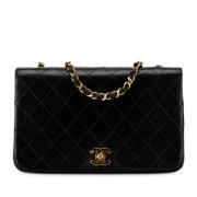 Pre-owned Leather crossbody-bags Chanel Vintage , Black , Dames