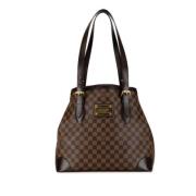 Pre-owned Canvas louis-vuitton-bags Louis Vuitton Vintage , Brown , Da...