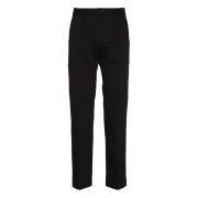 Zwarte Chino Broek Ami Paris , Black , Heren