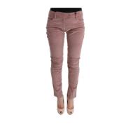 Stijlvolle Roze Capri Broek Ermanno Scervino , Pink , Dames