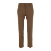 Stretch wollen broek PT Torino , Brown , Dames