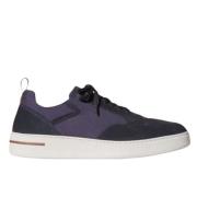 Blauwe Walk Sneakers met Platformzolen Loro Piana , Blue , Heren