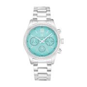 Turquoise Chronograafhorloge met Zirkonia Sif Jakobs Jewellery , Gray ...