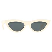 Pre-owned Acetate sunglasses Celine Vintage , Beige , Dames