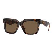 Stijlvolle zonnebril met model Be4419 Burberry , Brown , Unisex