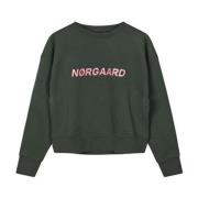 Zachte Sweatshirt Tilvina Sassafras Unexplored Mads Nørgaard , Green ,...