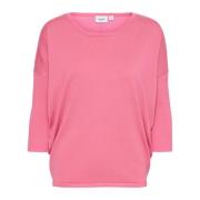 Milasz R-Neck Pullover Sweater Chateau Rose Saint Tropez , Pink , Dame...