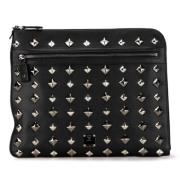 Pre-owned Nylon clutches MCM Pre-owned , Black , Dames