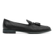 Tassel Leren Loafers Fratelli Rossetti , Blue , Heren