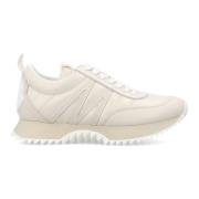 Stijlvolle lage top sneakers Moncler , White , Dames