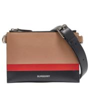 Pre-owned Leather crossbody-bags Burberry Vintage , Multicolor , Dames