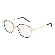 Gouden Brillenmonturen Saint Laurent , Yellow , Unisex